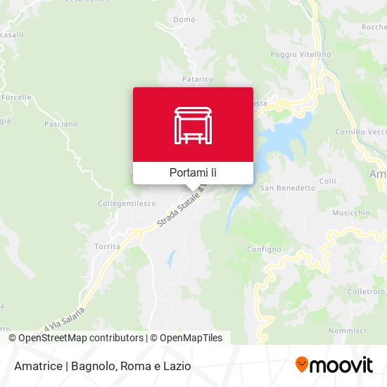 Mappa Amatrice | Bagnolo