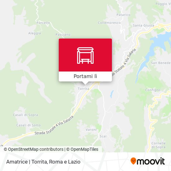 Mappa Amatrice | Torrita