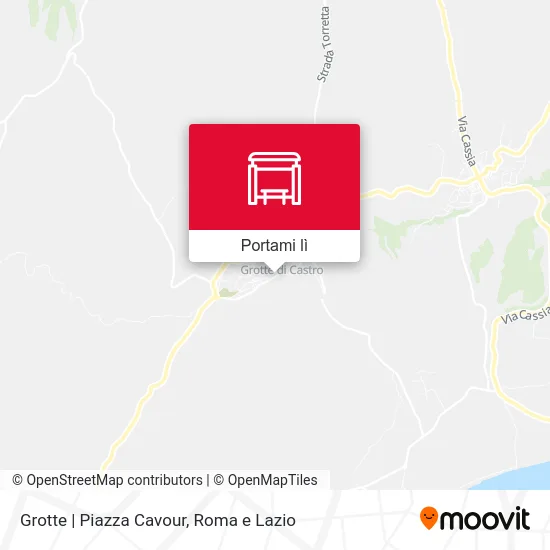 Mappa Grotte | Piazza Cavour