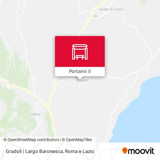 Mappa Gradoli | Largo Baronesca