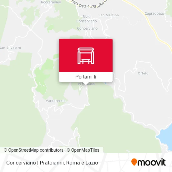 Mappa Concerviano | Pratoianni