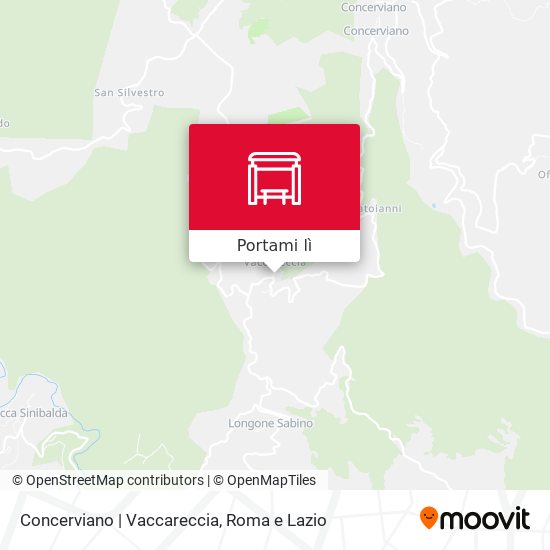 Mappa Concerviano | Vaccareccia