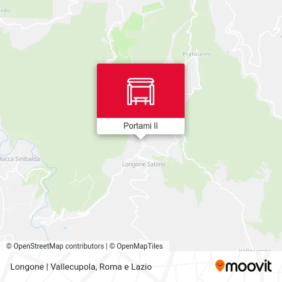 Mappa Longone | Vallecupola
