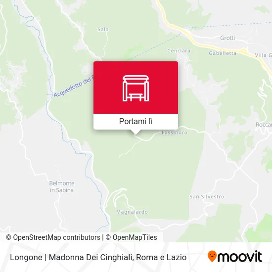 Mappa Longone | Madonna Dei Cinghiali