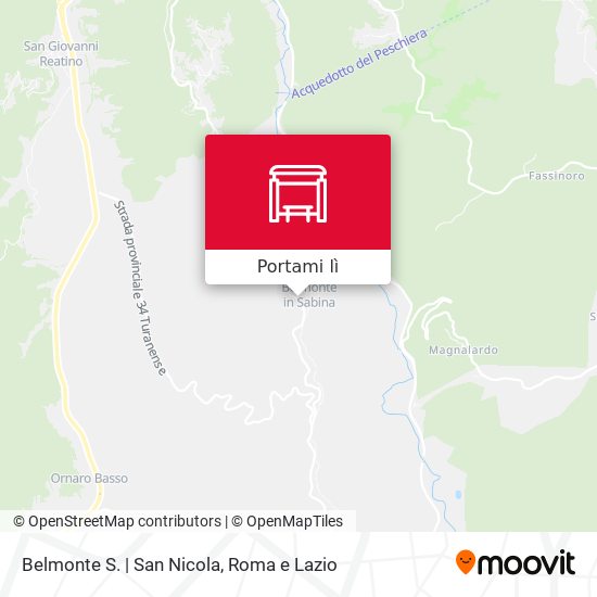 Mappa Belmonte S. | San Nicola