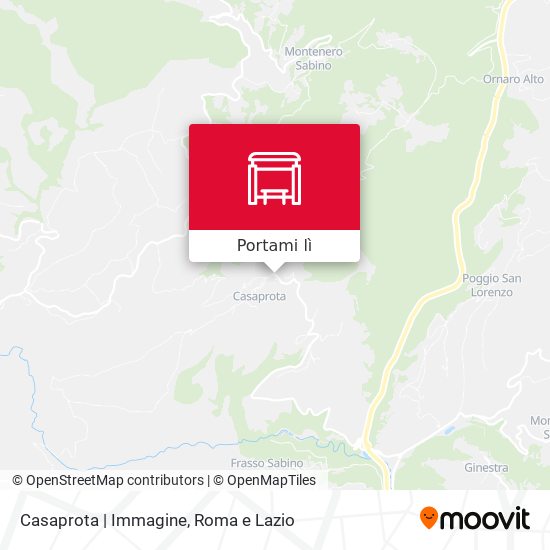 Mappa Casaprota | Immagine