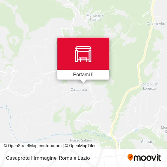 Mappa Casaprota | Immagine