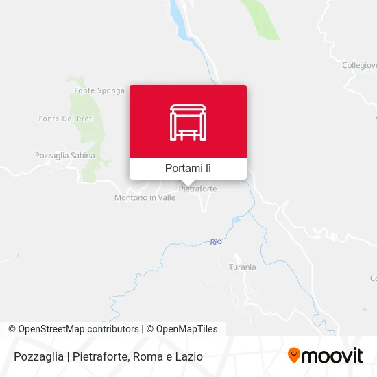 Mappa Pozzaglia | Pietraforte