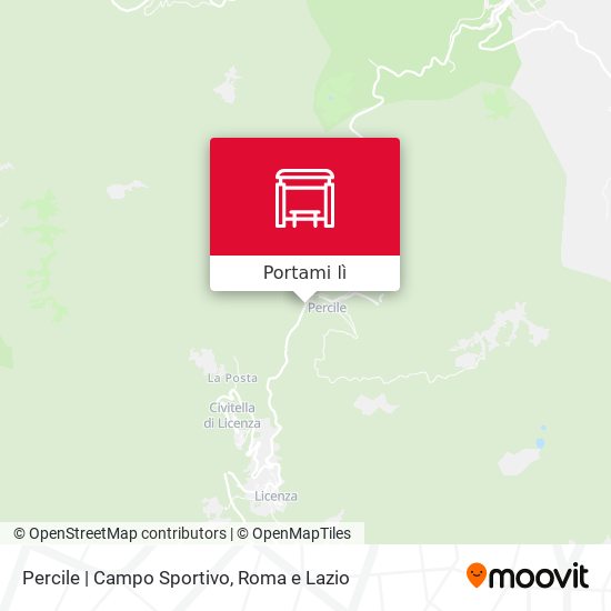 Mappa Percile | Campo Sportivo