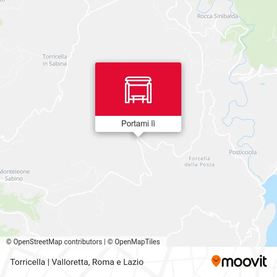 Mappa Torricella | Valloretta