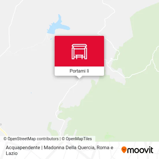 Mappa Acquapendente | Madonna Della Quercia