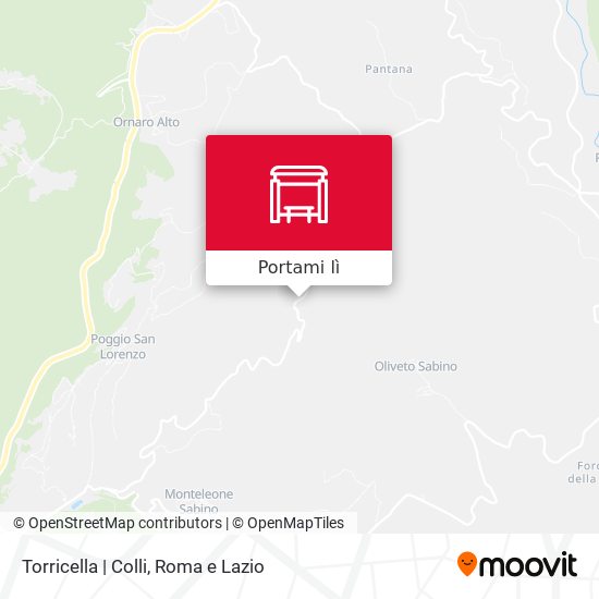 Mappa Torricella | Colli