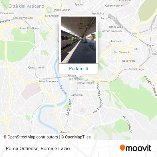 Mappa Roma Ostiense