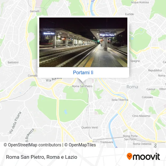 Mappa Roma San Pietro