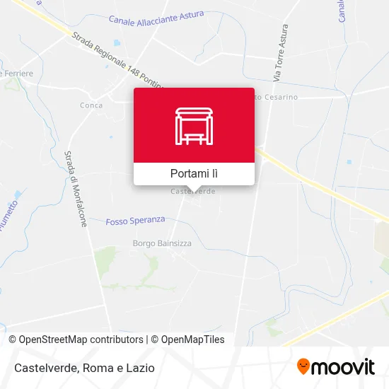 Mappa Castelverde