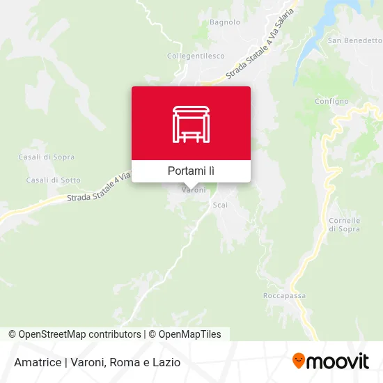 Mappa Amatrice | Varoni