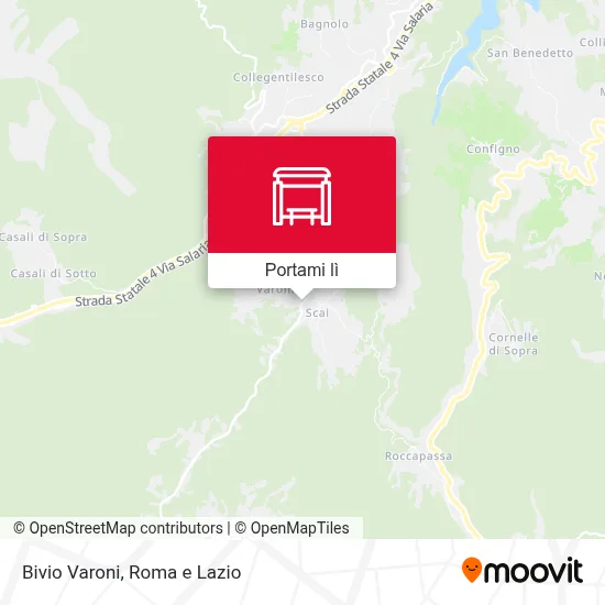 Mappa Bivio Varoni