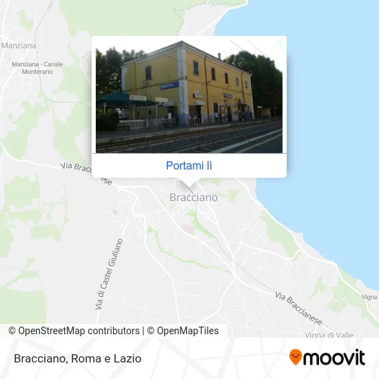 Mappa Bracciano