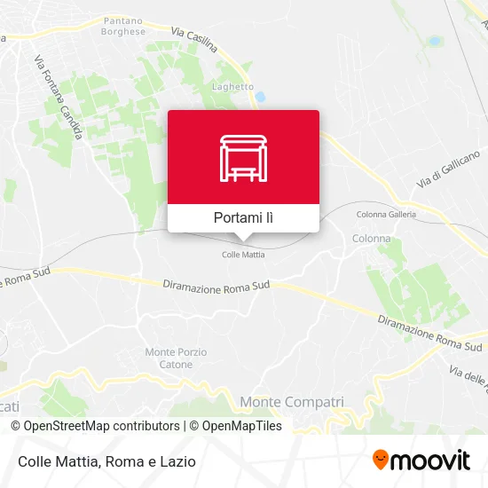 Mappa Colle Mattia