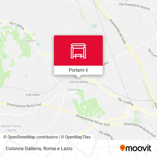 Mappa Colonna Galleria