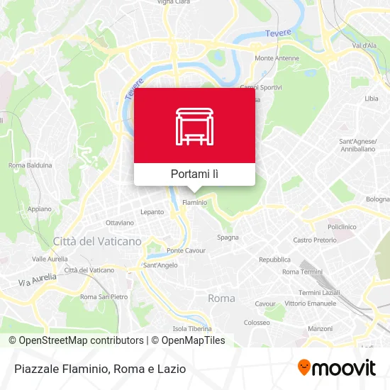 Mappa Piazzale Flaminio