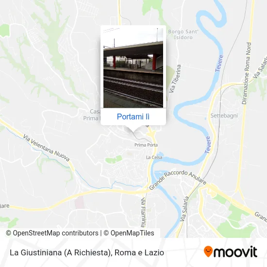 Mappa La Giustiniana (A Richiesta)