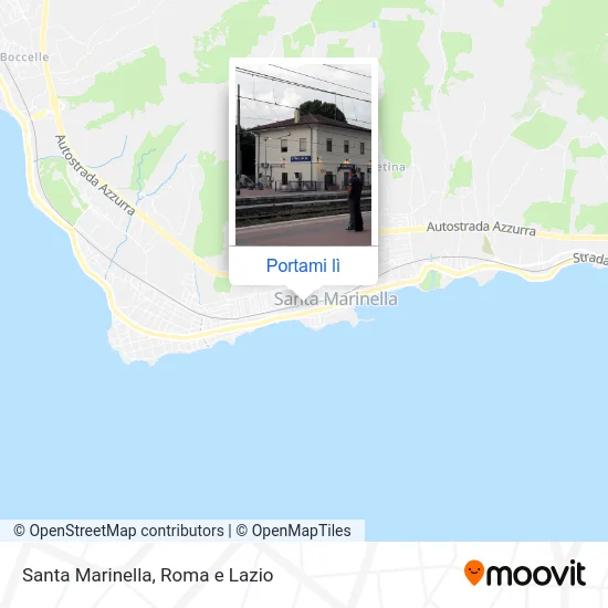 Mappa Santa Marinella