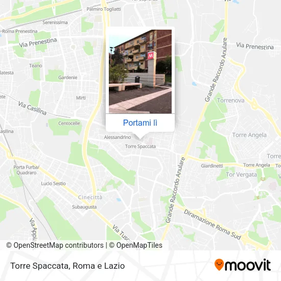 Mappa Torre Spaccata