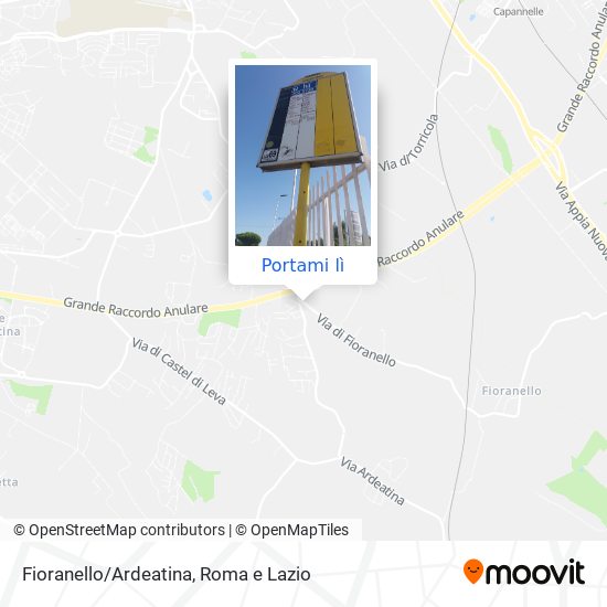 Mappa Fioranello/Ardeatina