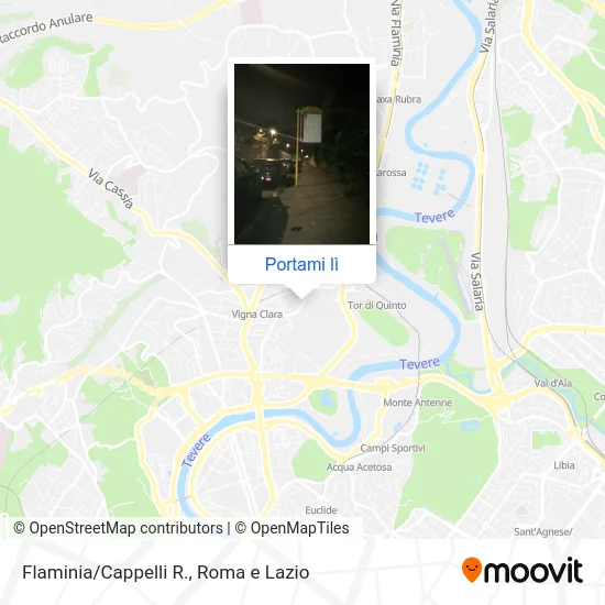 Mappa Flaminia/Cappelli R.