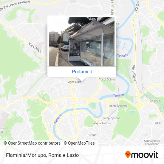 Mappa Flaminia/Morlupo