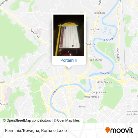 Mappa Flaminia/Bevagna