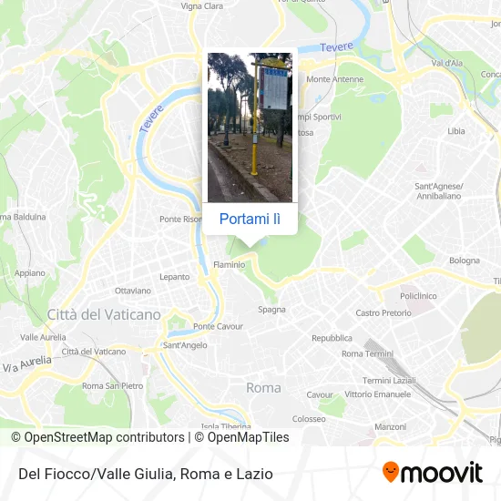 Mappa Del Fiocco/Valle Giulia