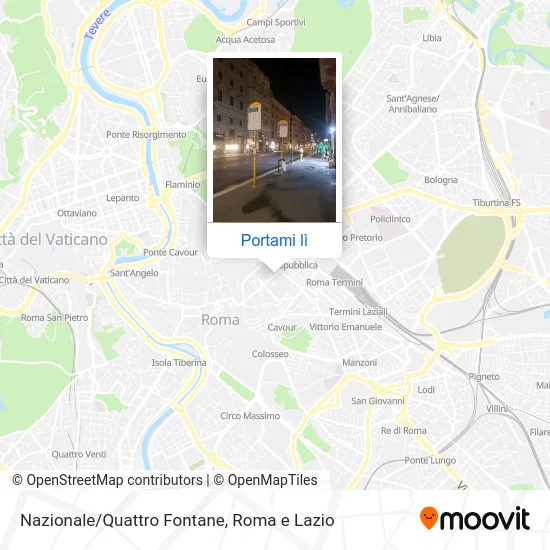 Mappa Nazionale/Quattro Fontane