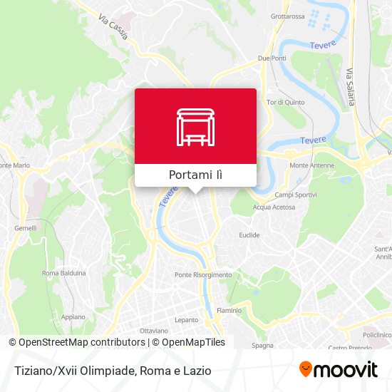 Mappa Tiziano/Xvii Olimpiade