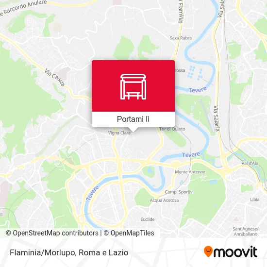 Mappa Flaminia/Morlupo