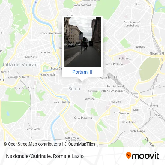 Mappa Nazionale/Quirinale