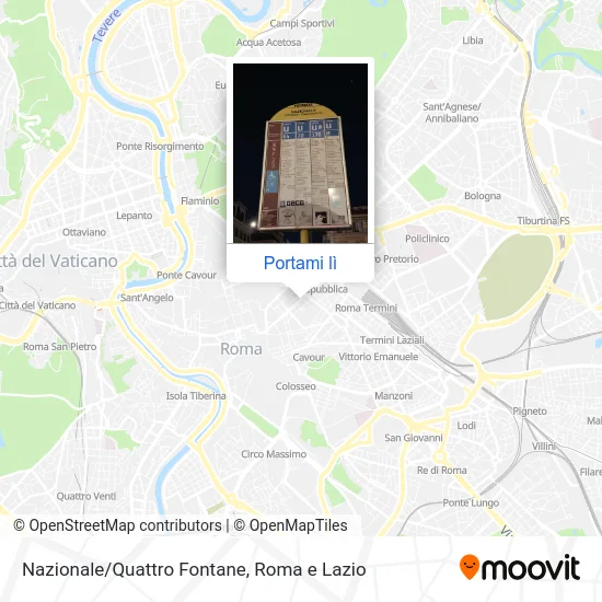 Mappa Nazionale/Quattro Fontane