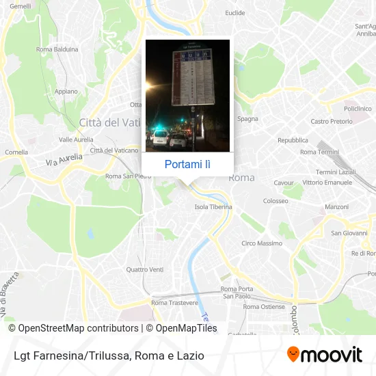 Mappa Lgt Farnesina/Trilussa