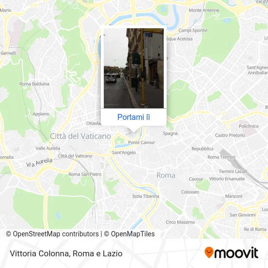 Mappa Vittoria Colonna