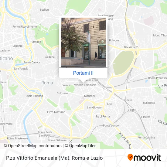 Mappa P.za Vittorio Emanuele (Ma)