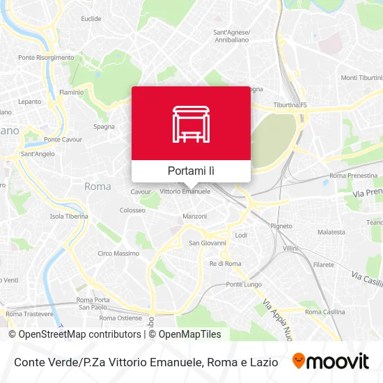 Mappa Conte Verde / P.Za Vittorio Emanuele