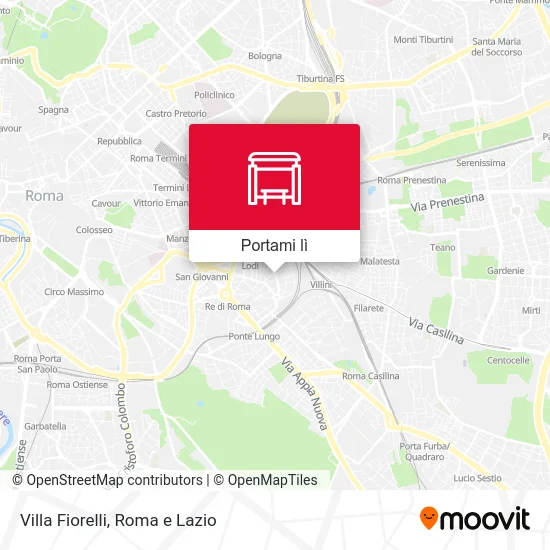Mappa Villa Fiorelli