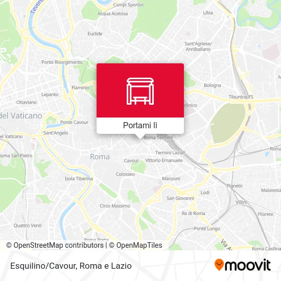 Mappa Esquilino/Cavour