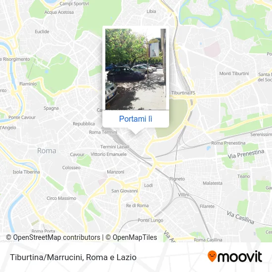 Mappa Tiburtina/Marrucini