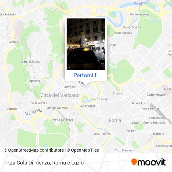 Mappa P.za Cola Di Rienzo