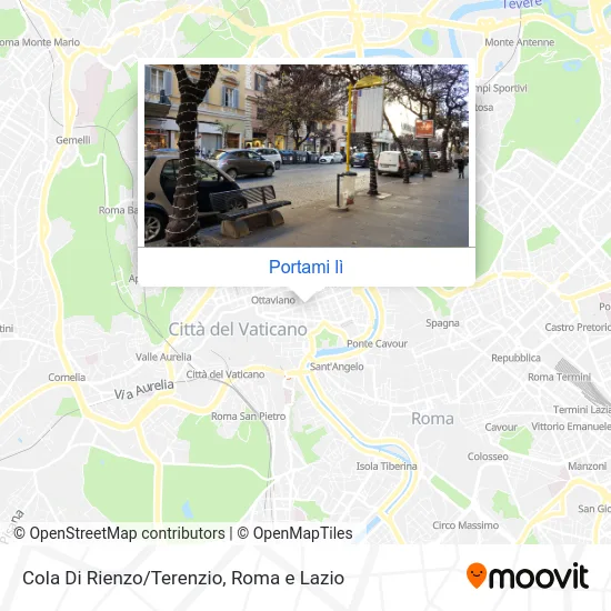 Mappa Cola Di Rienzo/Terenzio