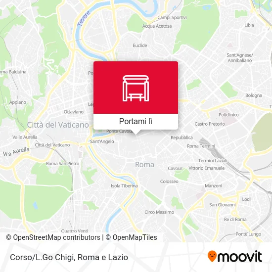 Mappa Corso/L.Go Chigi