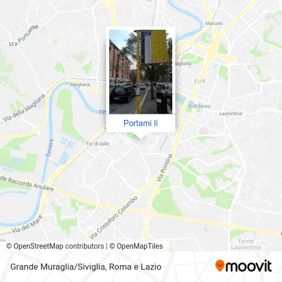 Mappa Grande Muraglia/Siviglia