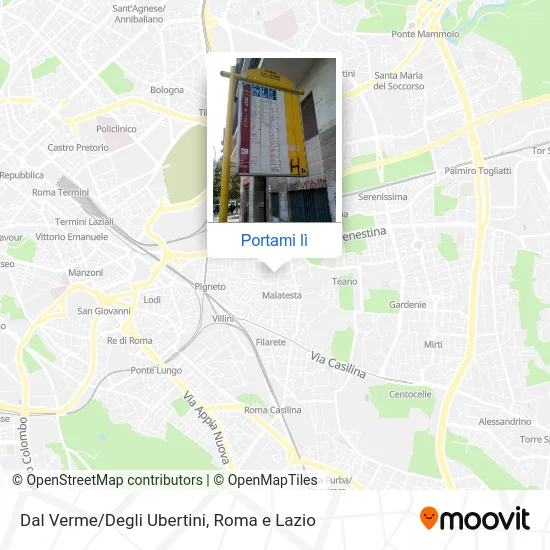 Mappa Dal Verme/Degli Ubertini